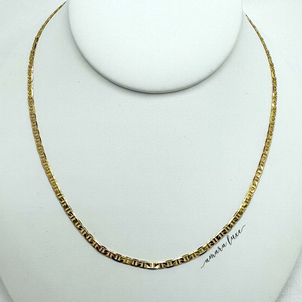 18” Mariner Link 3mm Necklace 🔗